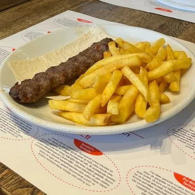 Urfa Kebap, Patates Tava Meşrubat İle